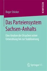 Book cover of Das Parteiensystem Sachsen-Anhalts by Roger Stöcker