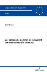 Book cover of Das partiarische Darlehen als Instrument der Unternehmensfinanzierung by Unknown