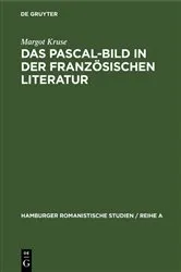 Book cover of Das Pascal-Bild in der französischen Literatur by Margot Kruse