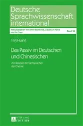 Book cover of Das Passiv im Deutschen und Chinesischen by Jin Zhao