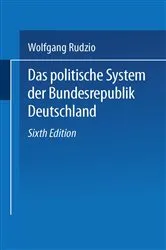 Book cover of Das politische System der Bundesrepublik Deutschland (6th ed.) by Wolfgang Rudzio