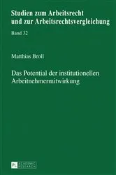 Book cover of Das Potential der institutionellen Arbeitnehmermitwirkung by Manfred Weiss
