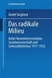 Book cover of Das radikale Milieu by Detlef Siegfried