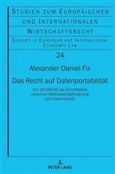 Book cover of Das Recht auf Datenportabilitaet by Nikolaus Marsch