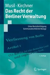 Book cover of Das Recht der Berliner Verwaltung (5th ed.) by Andreas Musil