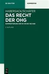 Book cover of Das Recht der OHG (2nd ed.) by Unknown
