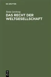 Book cover of Das Recht der Weltgesellschaft by Unknown