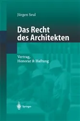 Book cover of Das Recht des Architekten by Jürgen Seul