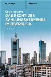 Book cover of Das Recht des Zahlungsverkehrs im Überblick (2nd ed.) by Guido Toussaint