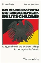 Book cover of Das Regierungssystem der Bundesrepublik Deutschland (6th ed.) by Thomas Ellwein