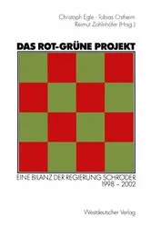 Book cover of Das rot-grüne Projekt by Christoph Egle