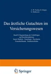 Book cover of Das ärztliche Gutachten im Versicherungswesen (3rd ed.) by M. Reichenbach