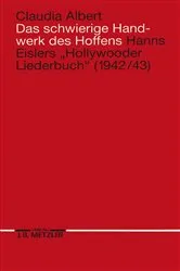Book cover of Das schwierige Handwerk des Hoffens by Claudia Albert