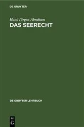 Book cover of Das Seerecht (3rd ed.) by Hans Jürgen Abraham