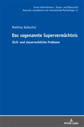 Book cover of Das sogenannte Supervermaechtnis by Unknown