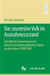Book cover of Das souveräne Volk im Ausnahmezustand by Hirosuke Tachibana