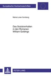 Book cover of Das Sozialverhalten in den Romanen William Goldings by Marie-Luise Humberg
