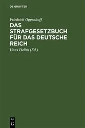 Book cover of Das Strafgesetzbuch für das Deutsche Reich (14th ed.) by Friedrich Oppenhoff
