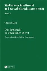 Book cover of Das Streikrecht im oeffentlichen Dienst by Manfred Weiss
