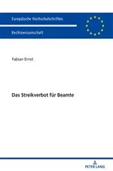 Book cover of Das Streikverbot fuer Beamte by Fabian Ernst