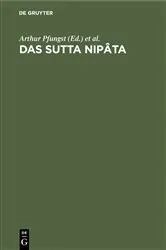 Book cover of Das Sutta Nipâta by Arthur Pfungst