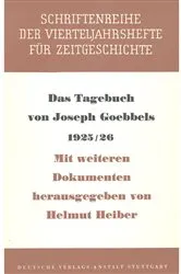 Book cover of Das Tagebuch von Joseph Goebbels 1925-1926 (2nd ed.) by Helmut Heiber