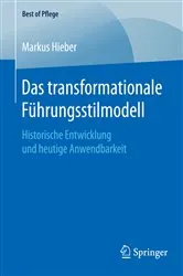 Book cover of Das transformationale Führungsstilmodell by Markus Hieber
