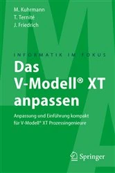 Book cover of Das V-Modell® XT anpassen by Marco Kuhrmann