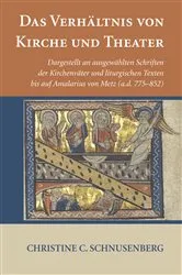 Book cover of Das Verhältnis von Kirche und Theater by Christine C. Schnusenberg