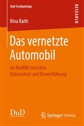 Book cover of Das vernetzte Automobil by Nina Raith