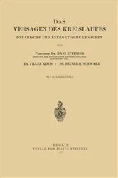 Book cover of Das Versagen des Kreislaufes by Hans Eppinger