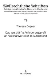 Book cover of Das verschaerfte Anforderungsprofil an Aktionaersvertreter im Aufsichtsrat by Jan Lieder