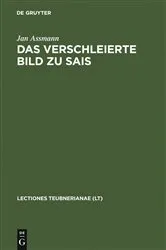Book cover of Das verschleierte Bild zu Sais by Jan Assmann