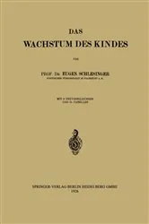 Book cover of Das Wachstum des Kindes by Eugen Schlesinger