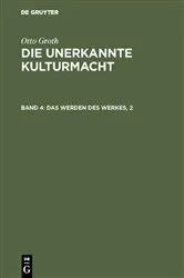 Book cover of Das Werden des Werkes, 2 by Otto Groth