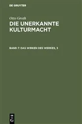 Book cover of Das Wirken des Werkes, 3 by Otto Groth