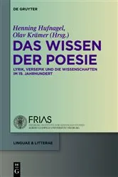 Book cover of Das Wissen der Poesie by Henning Hufnagel