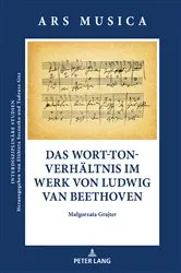 Book cover of Das Wort-Ton-Verhaeltnis im Werk von Ludwig van Beethoven by Elzbieta Szczurko