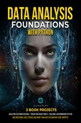Book cover of Data Analysis Foundations with Python by Cuantum Technologies LLC