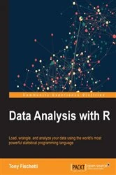 Book cover of Data Analysis with R by Tony Fischetti