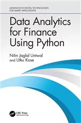Book cover of Data Analytics for Finance Using Python by Nitin Jaglal Untwal