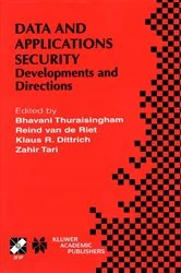 Book cover of Data and Application Security by B. Thuraisingham