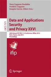 Book cover of Data and Applications Security and Privacy XXVI by Nora Cuppens-Boulahia