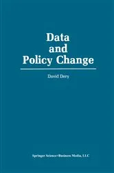 Book cover of Data and Policy Change by David Dery
