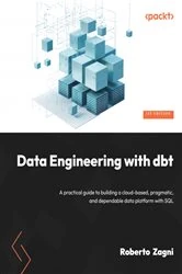 Book cover of Data Engineering with dbt by Roberto Zagni