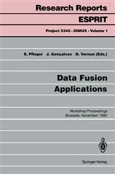 Book cover of Data Fusion Applications by S. Pfleger