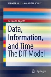 Book cover of Data, Information, and Time by Hermann Kopetz
