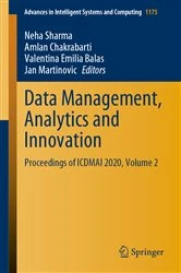 Book cover of Data Management, Analytics and Innovation by Neha Sharma