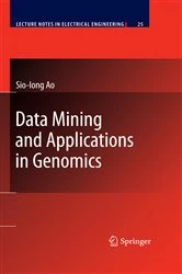 Book cover of Data Mining and Applications in Genomics by Sio-Iong Ao