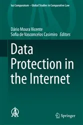 Book cover of Data Protection in the Internet by Dário Moura Vicente